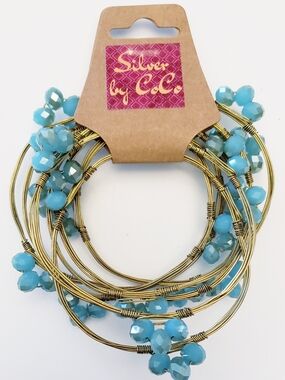 Turquoise Beaded Wrap Bracelet